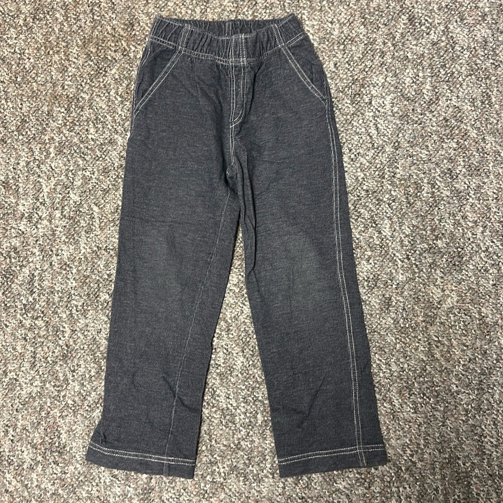 EUC Tea Collection unisex navy sweatpants with pockets size 5